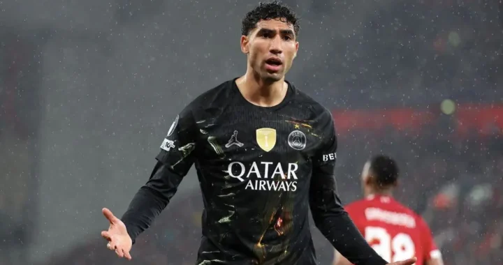 PSG: Achraf Hakimi memecah keheningan setelah absen melawan Bayern