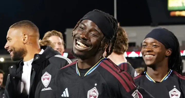 Amerika Serikat: Georgi Minoungou mencetak gol pertamanya untuk Colorado Rapids