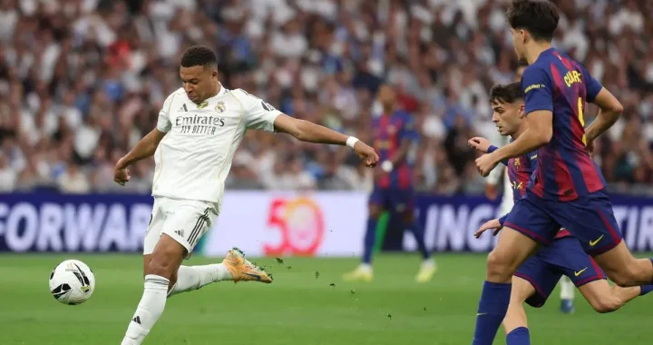 FC Barcelona – Real Madrid: Kylian Mbappé absen untuk El Clásico
